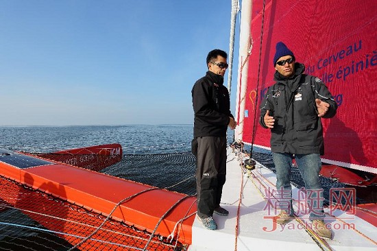 郭川將IDEC三體船收歸麾下 更名為中國·青島號